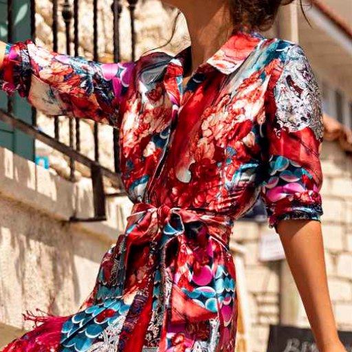 ky atelier dress 1712 by OKSANA MUKHA photo of ky atelier dress 1712: colourful